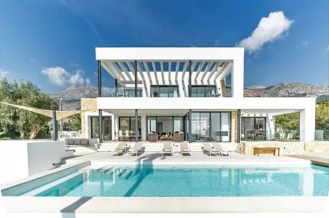 Villa contemporaine avec piscine à louer sur la Costa Brava 